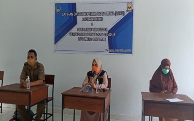 SOSIALISASI TIM SATGAS COVID 19 PUSKEMAS LUMPUE